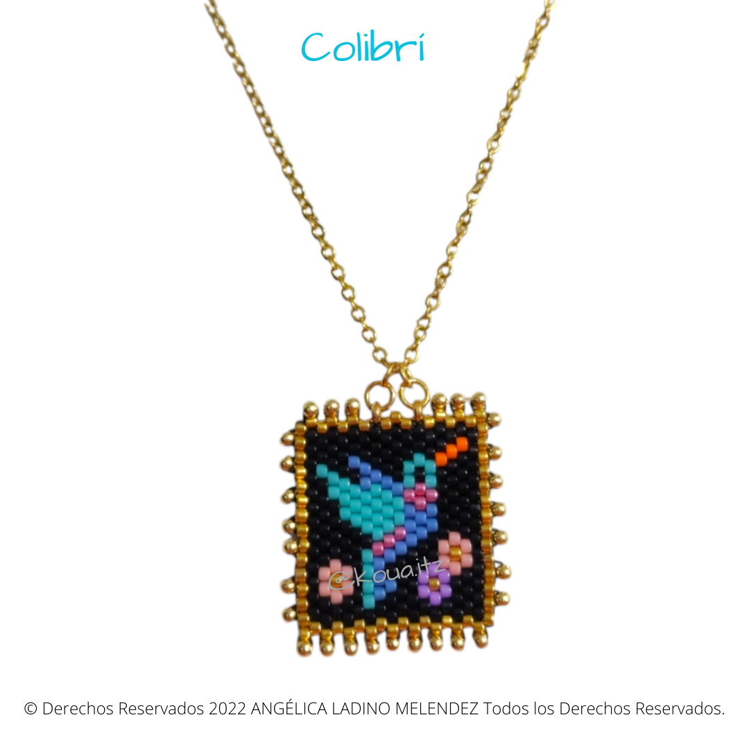 Colibrí Pulsera, Llavero, Collar o Kit