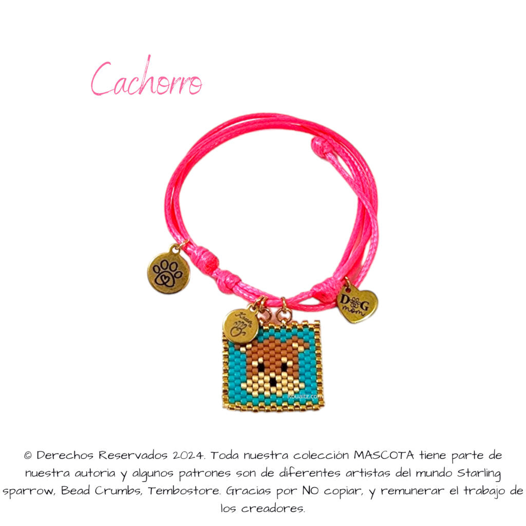 Cachorros Pulsera, Llavero, Collar o Kit
