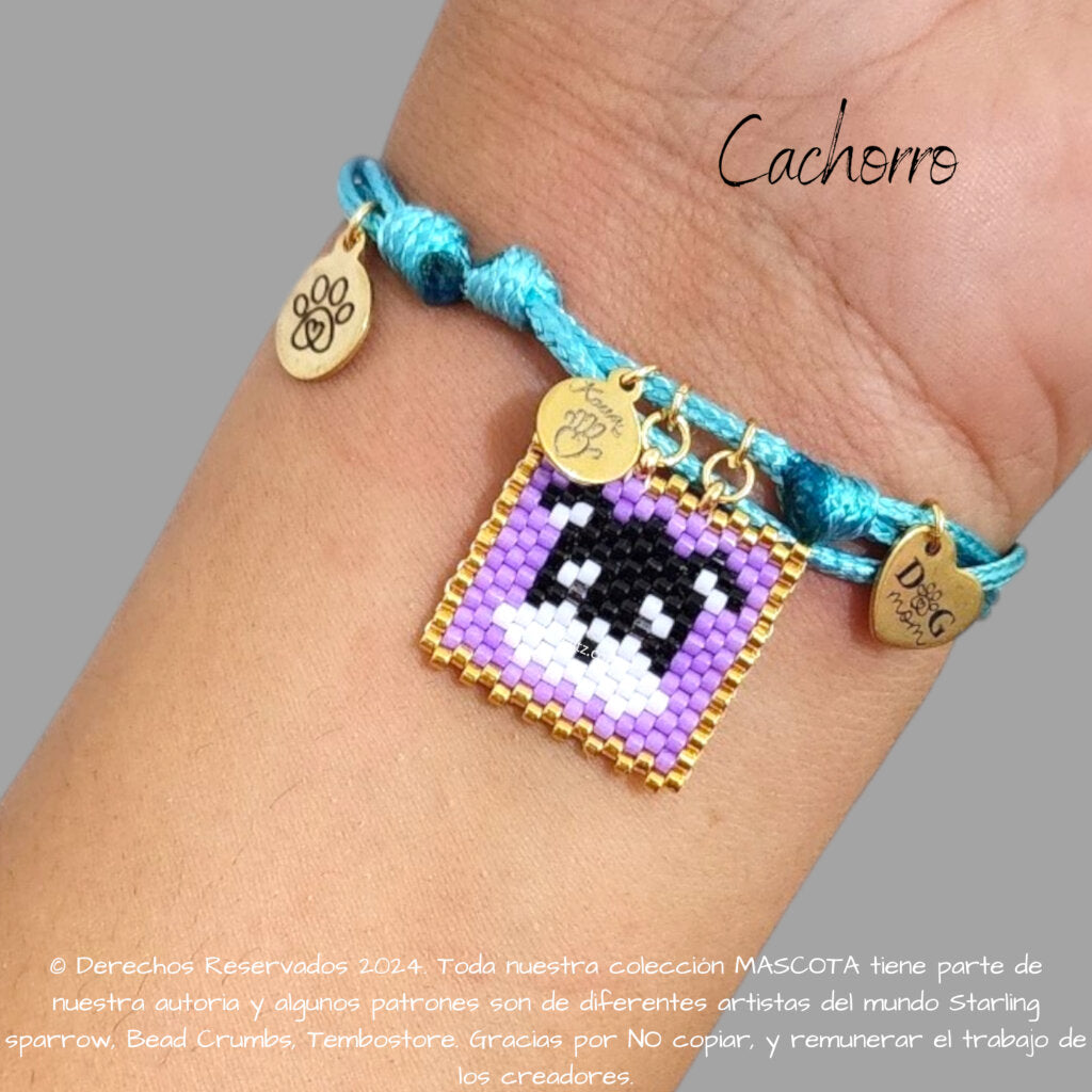 Cachorros Pulsera, Llavero, Collar o Kit