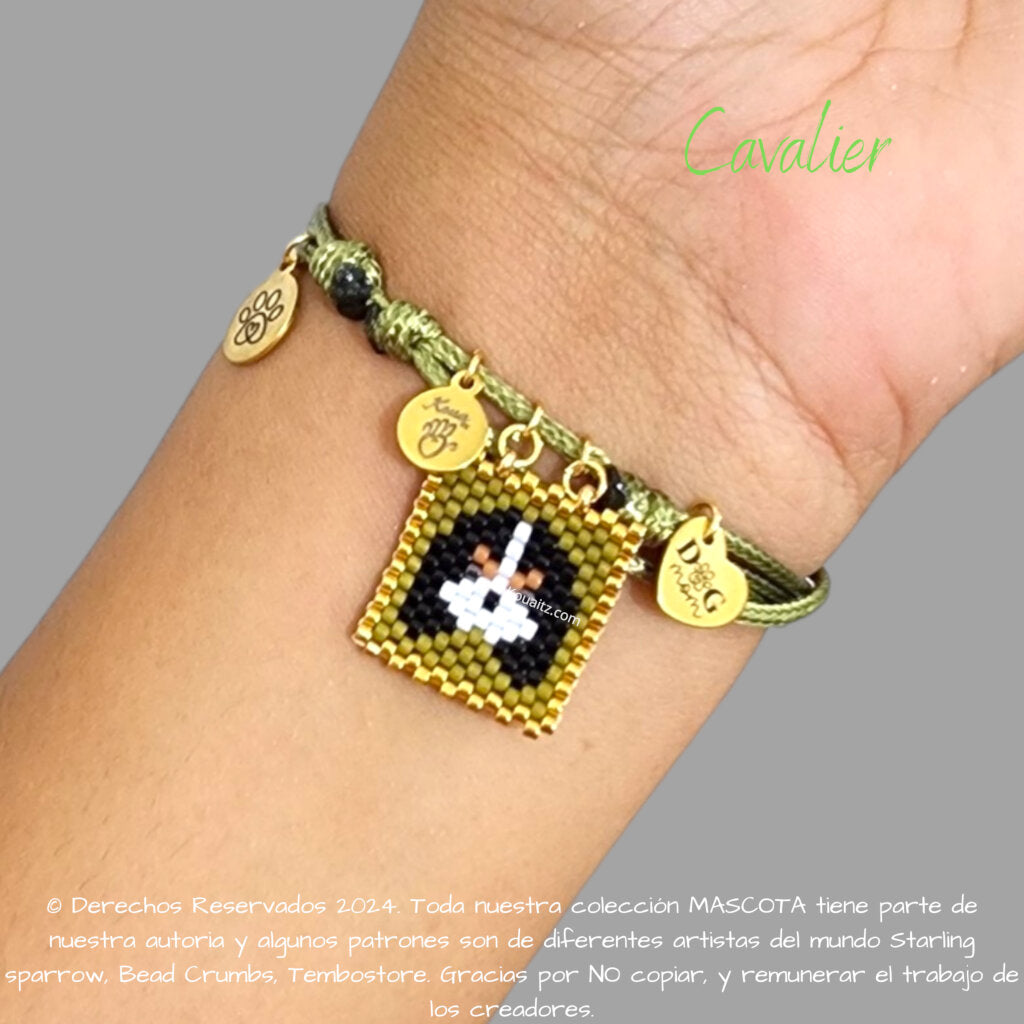 Cavalier Pulsera, Llavero, Collar o Kit