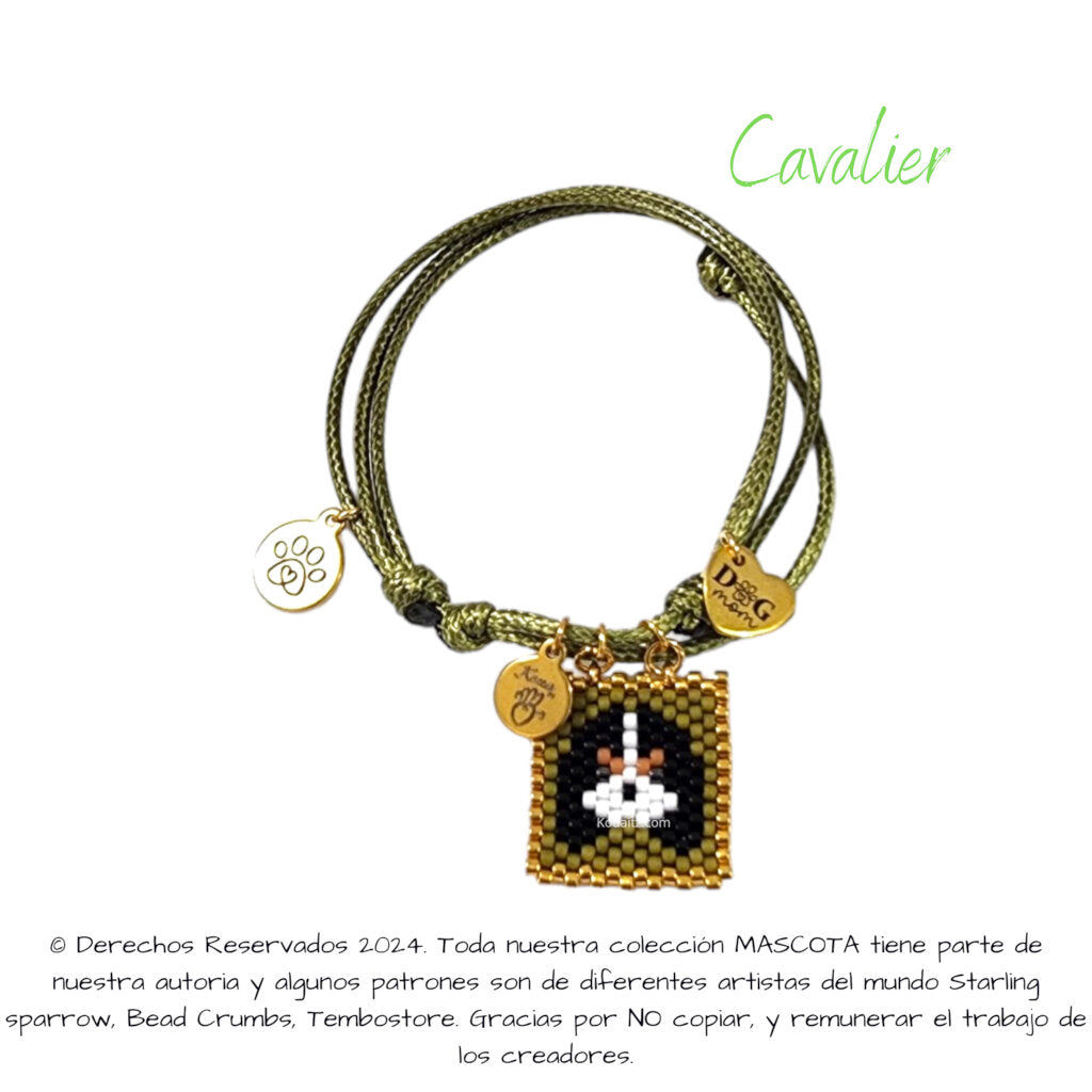 Cavalier Pulsera, Llavero, Collar o Kit