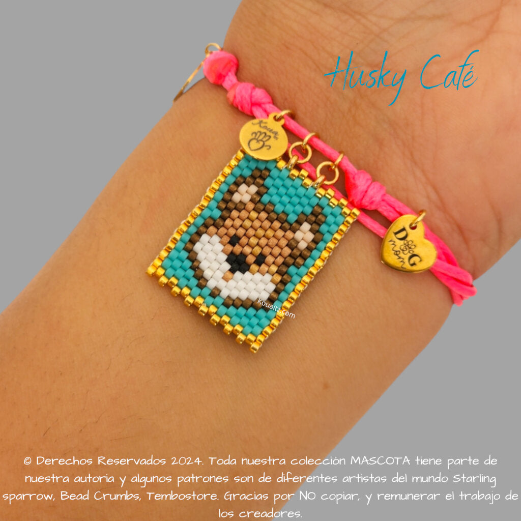 Husky Pulsera, Llavero, Collar o Kit