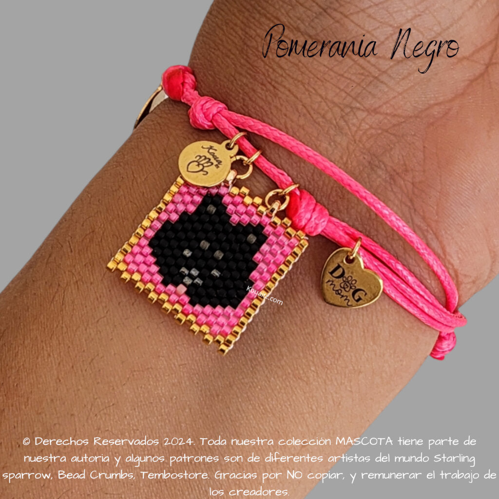 Pomerania Pulsera, Llavero, Collar o Kit