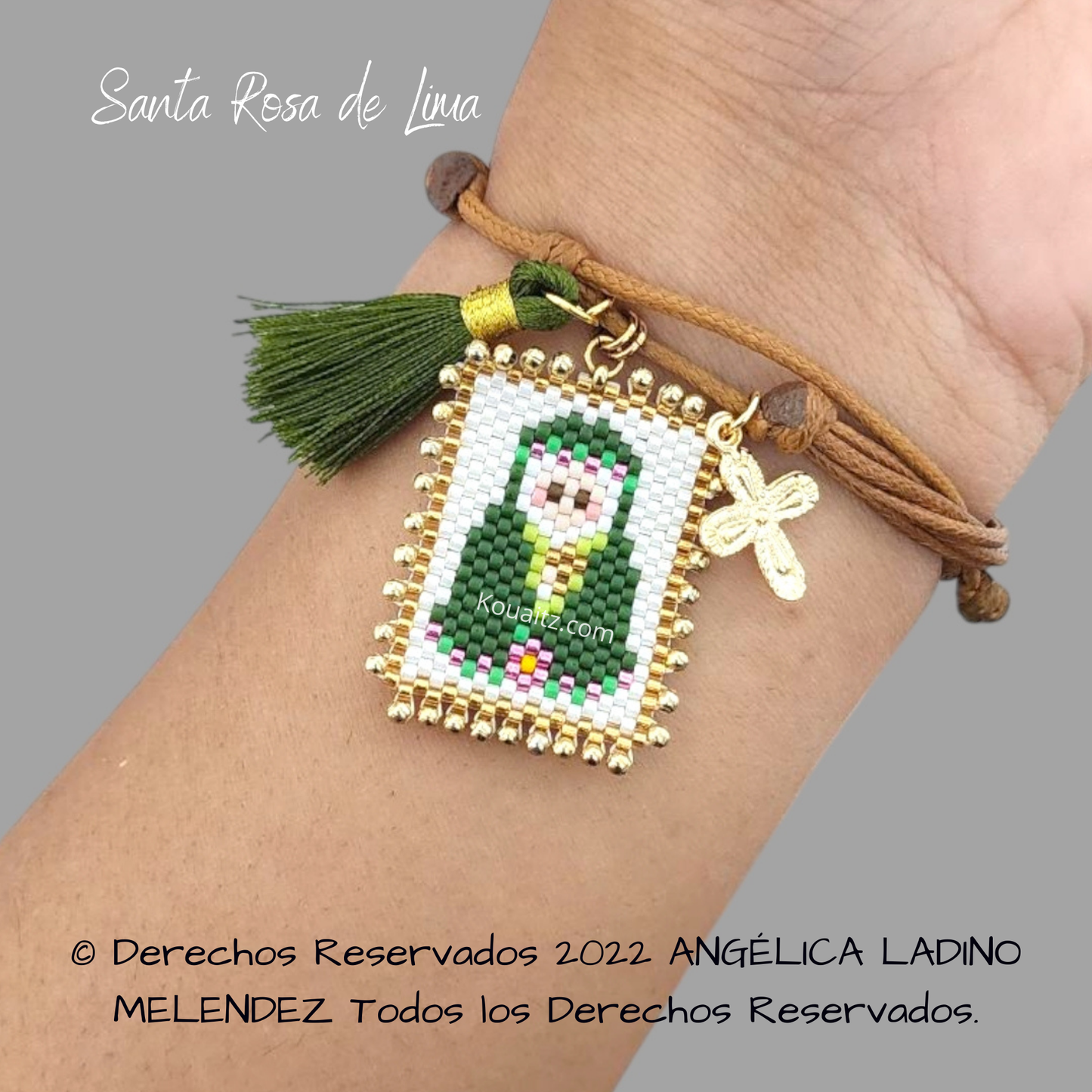 Santa Rosa de Lima Pulsera o Collar