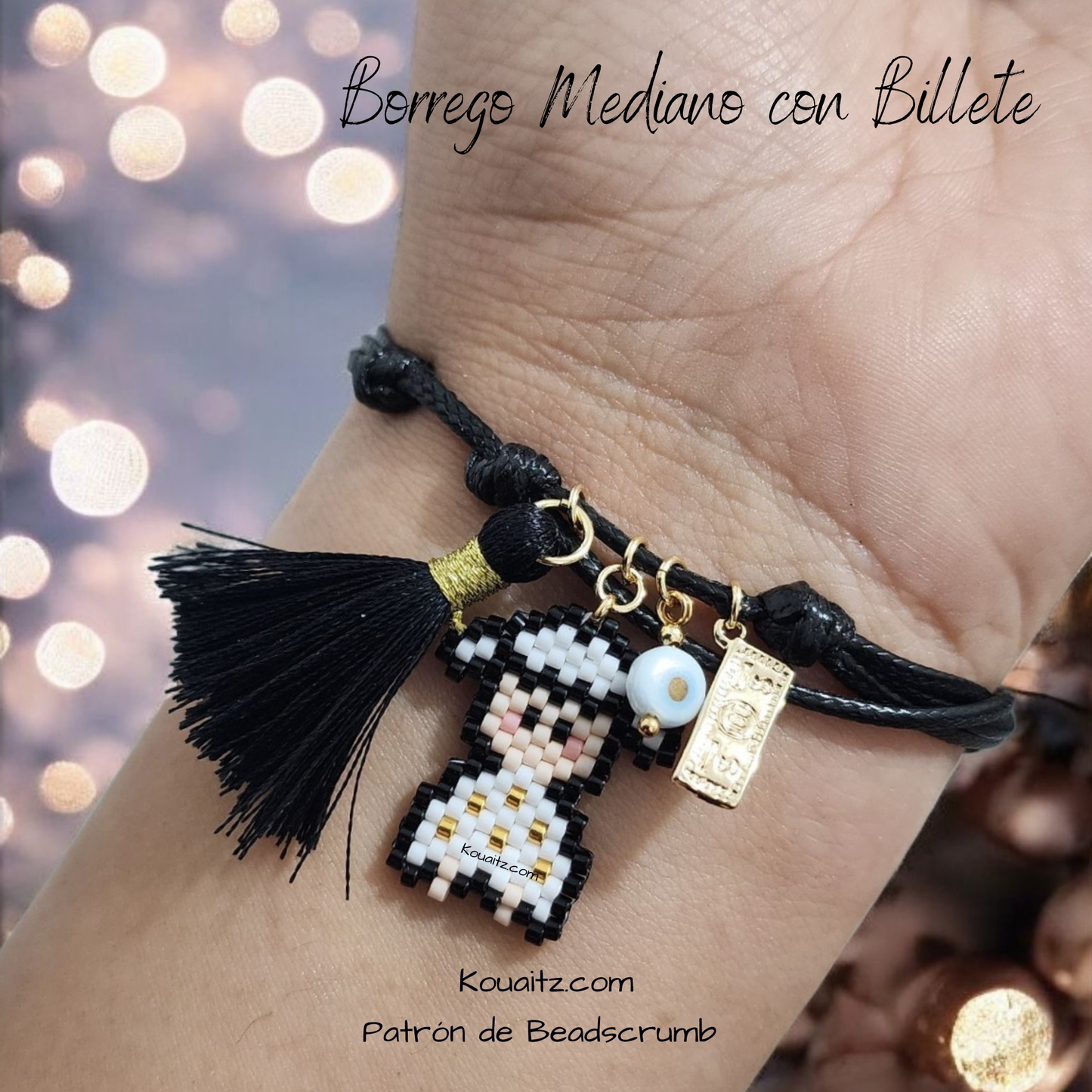 🐑 Pulsera Borreguito de la Abundancia Mediano – Koua Itz
