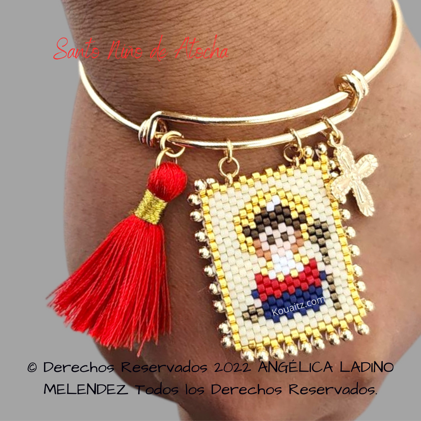 Santo Niño de Atocha Pulsera, Collar o llavero