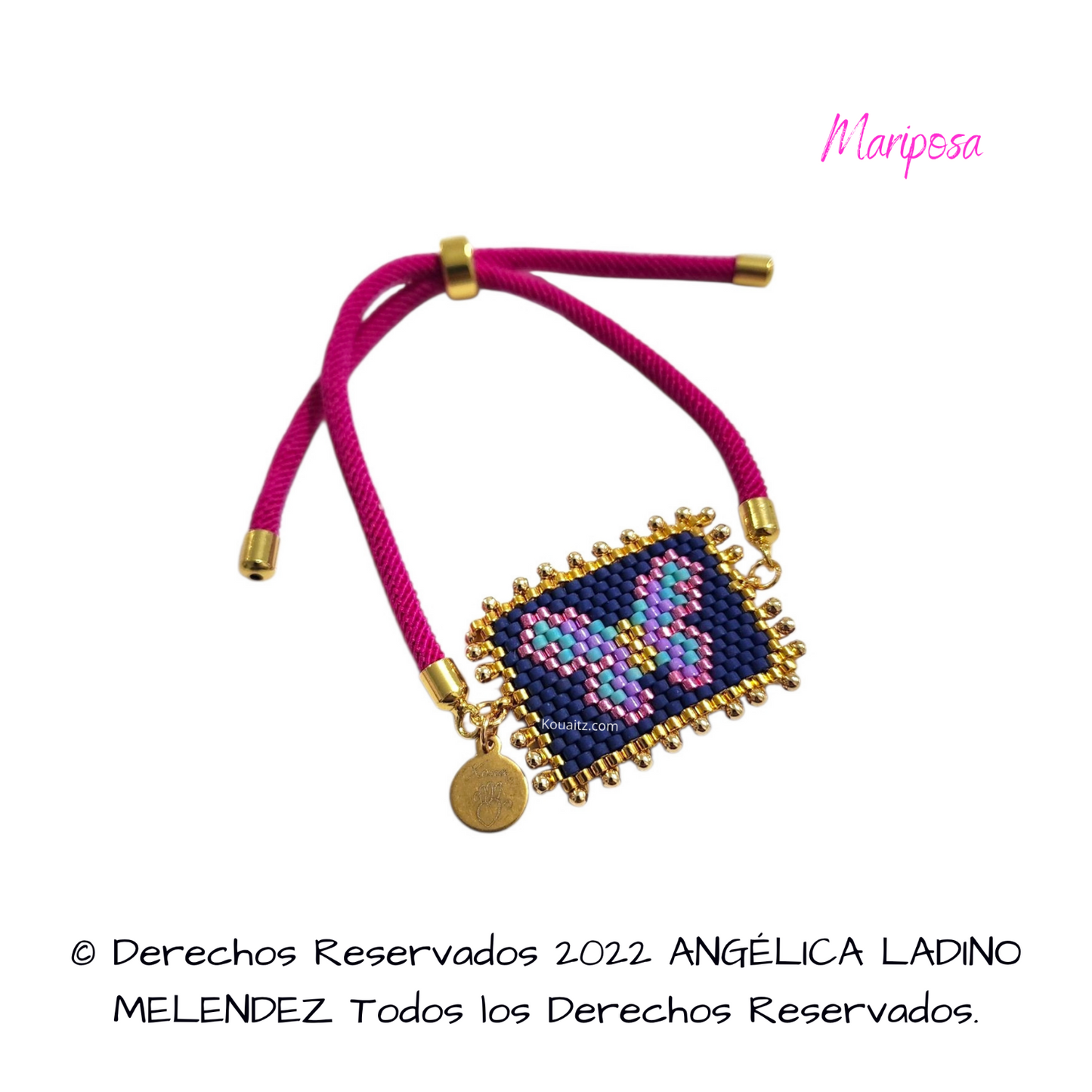 Kit Mariposa Pulsera, collar y llavero