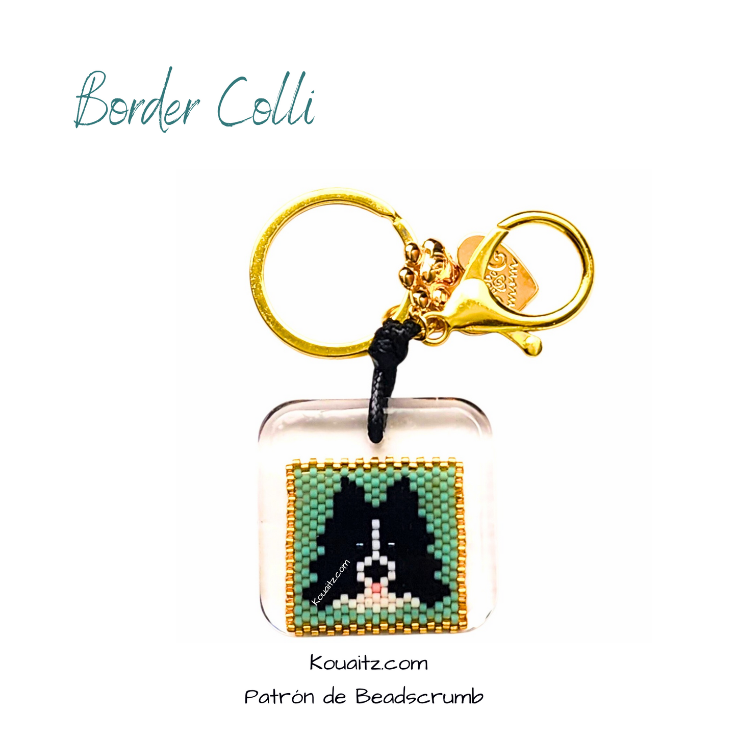 Accesorios artesanales con la carita de tu Border Collie 💖