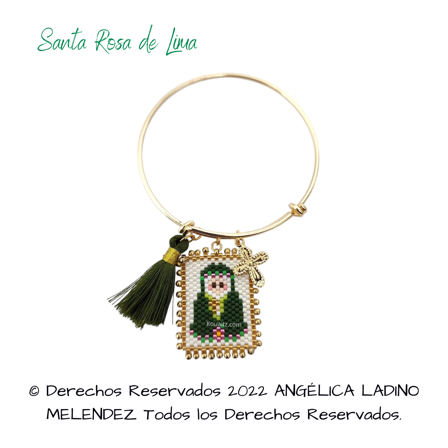 Santa Rosa de Lima Pulsera o Collar