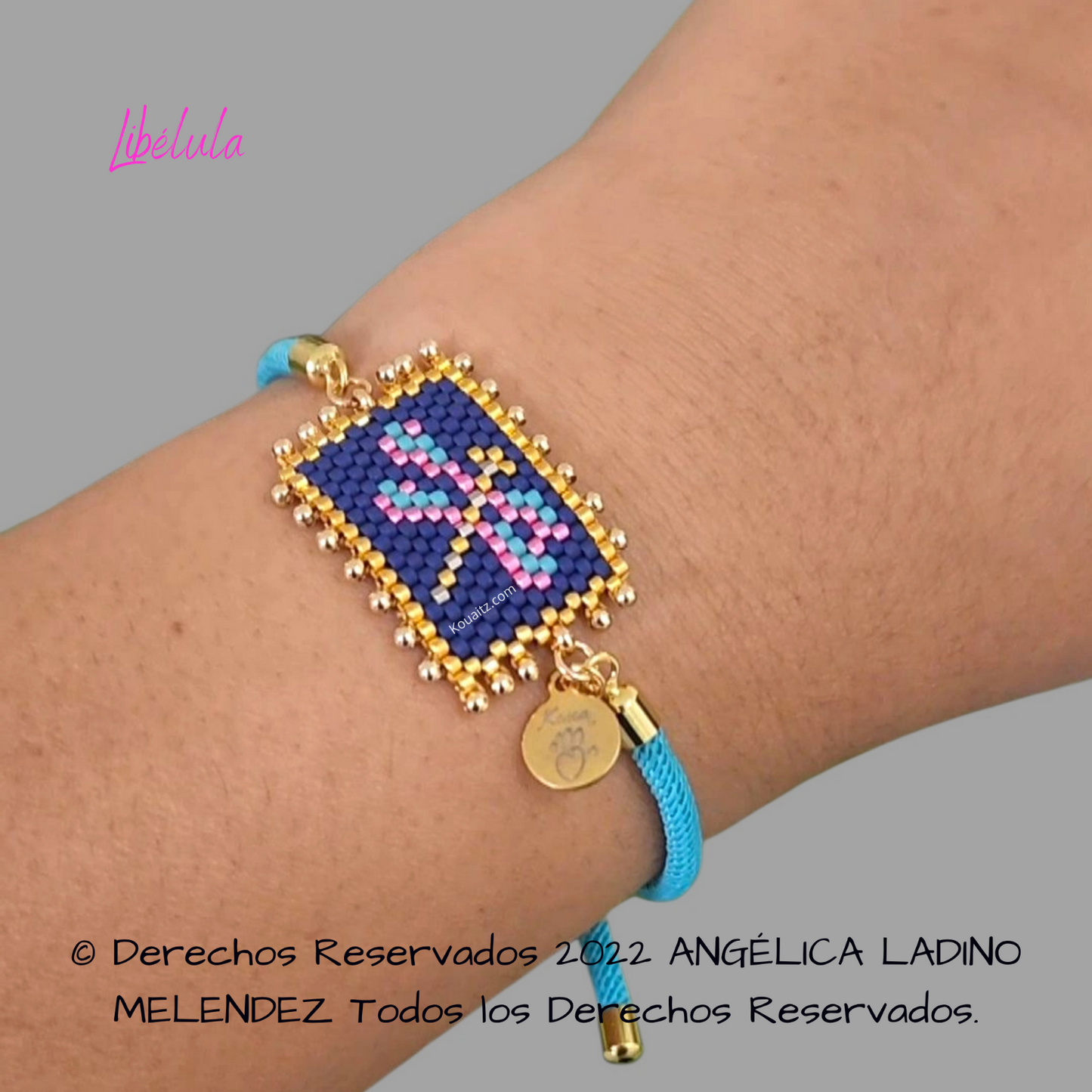 Kit Libélula Pulsera, collar y llavero