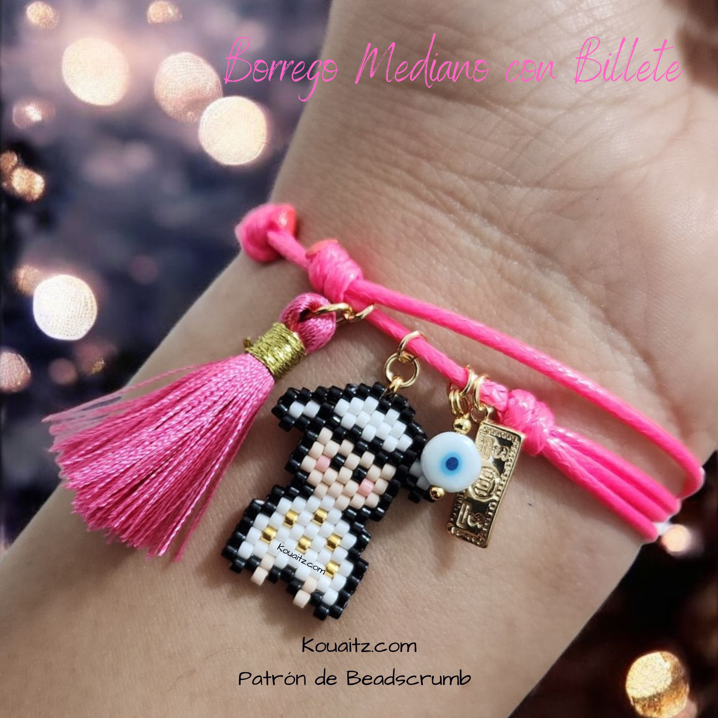🐑 Pulsera Borreguito de la Abundancia Mediano – Koua Itz