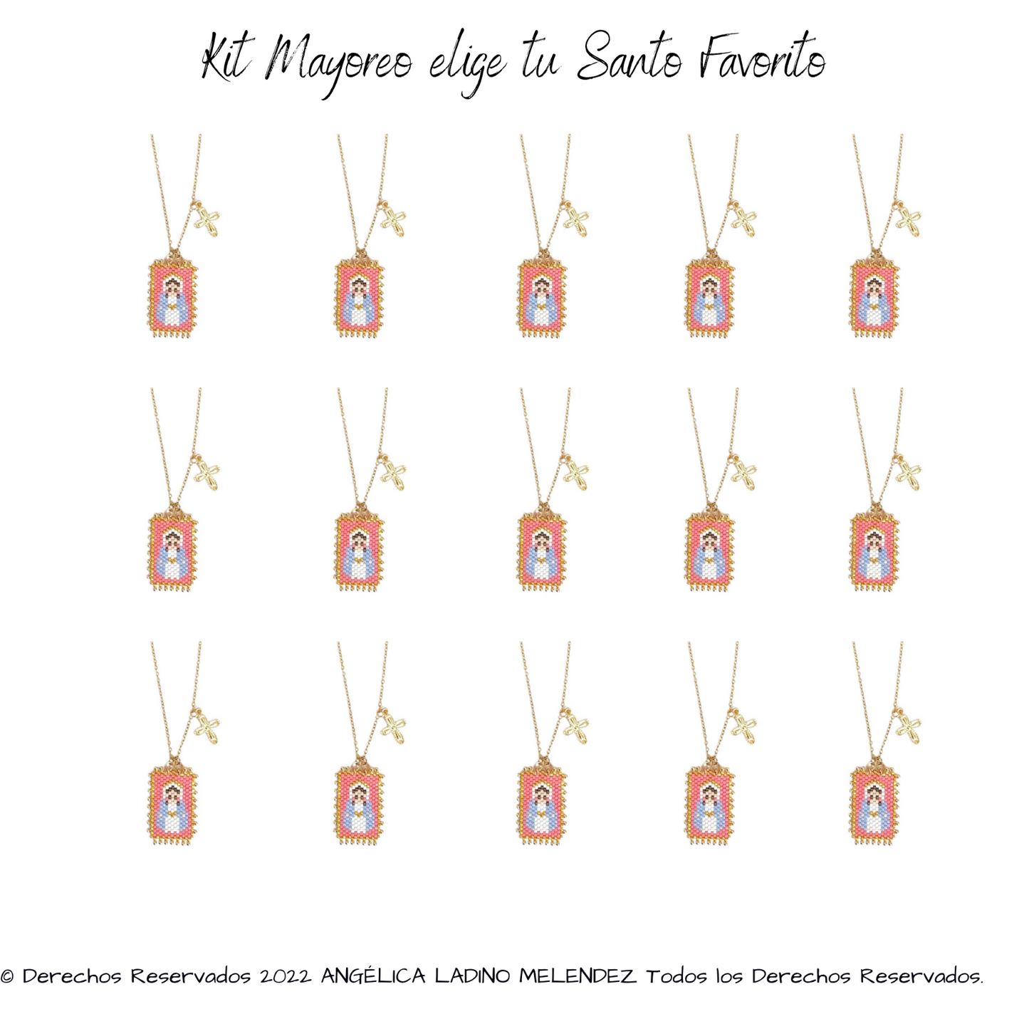 Kit Mayoreo Collar Santos