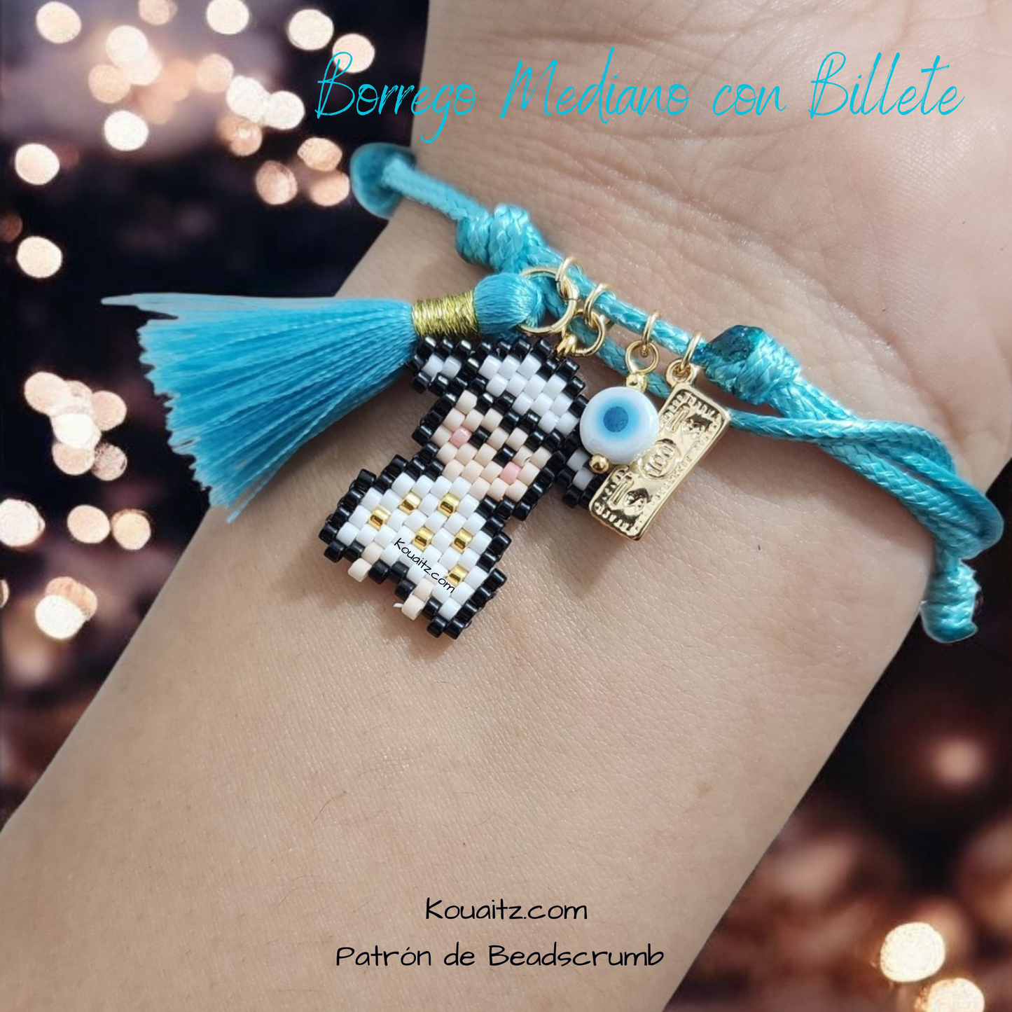 🐑 Pulsera Borreguito de la Abundancia Mediano – Koua Itz