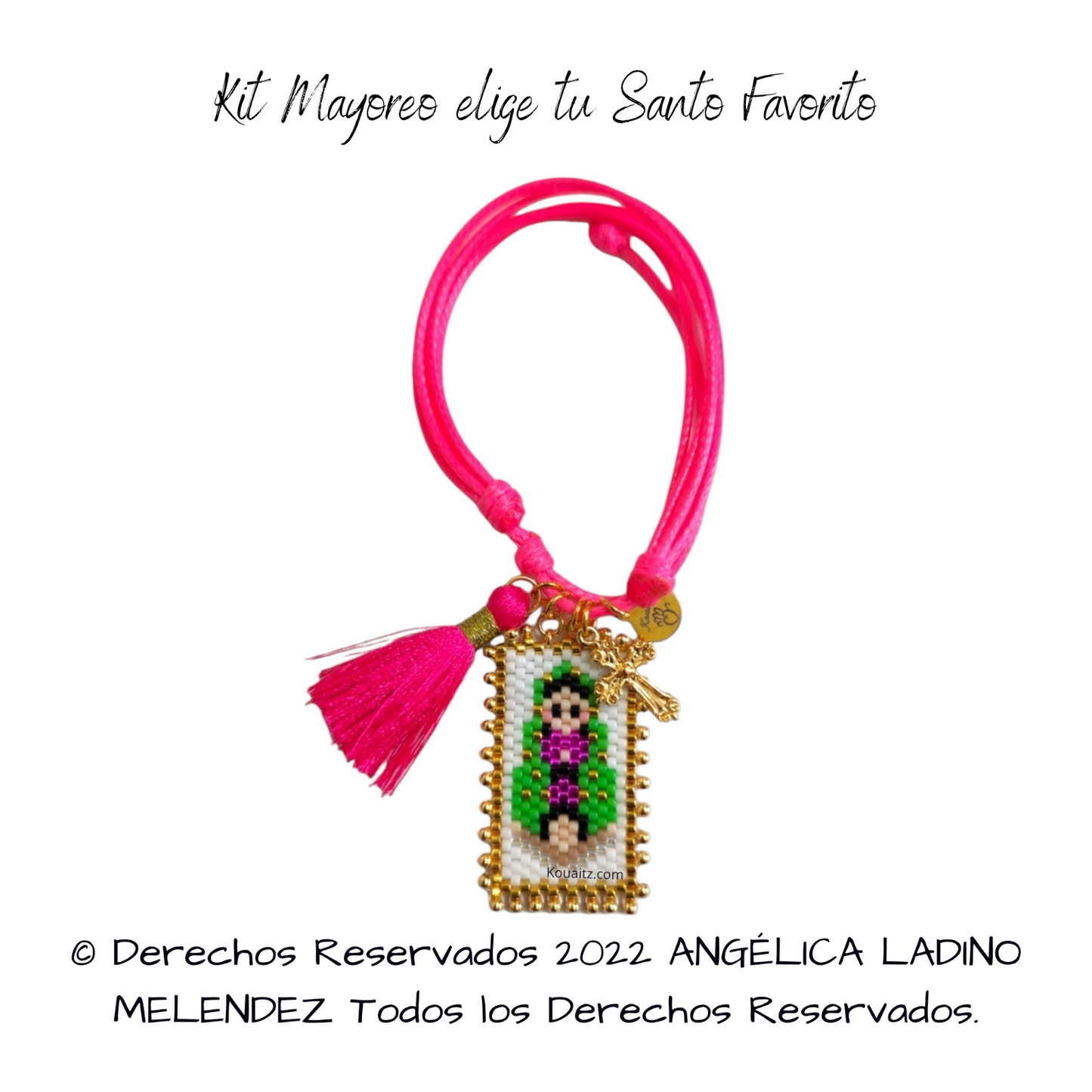 Kit Mayoreo Pulsera Santos