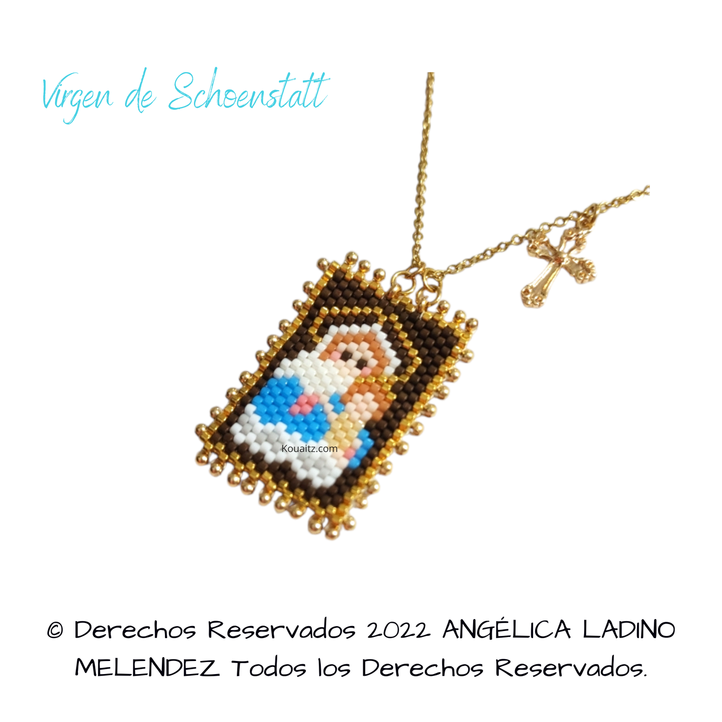 Virgen de Schoenstatt Pulsera o Collar
