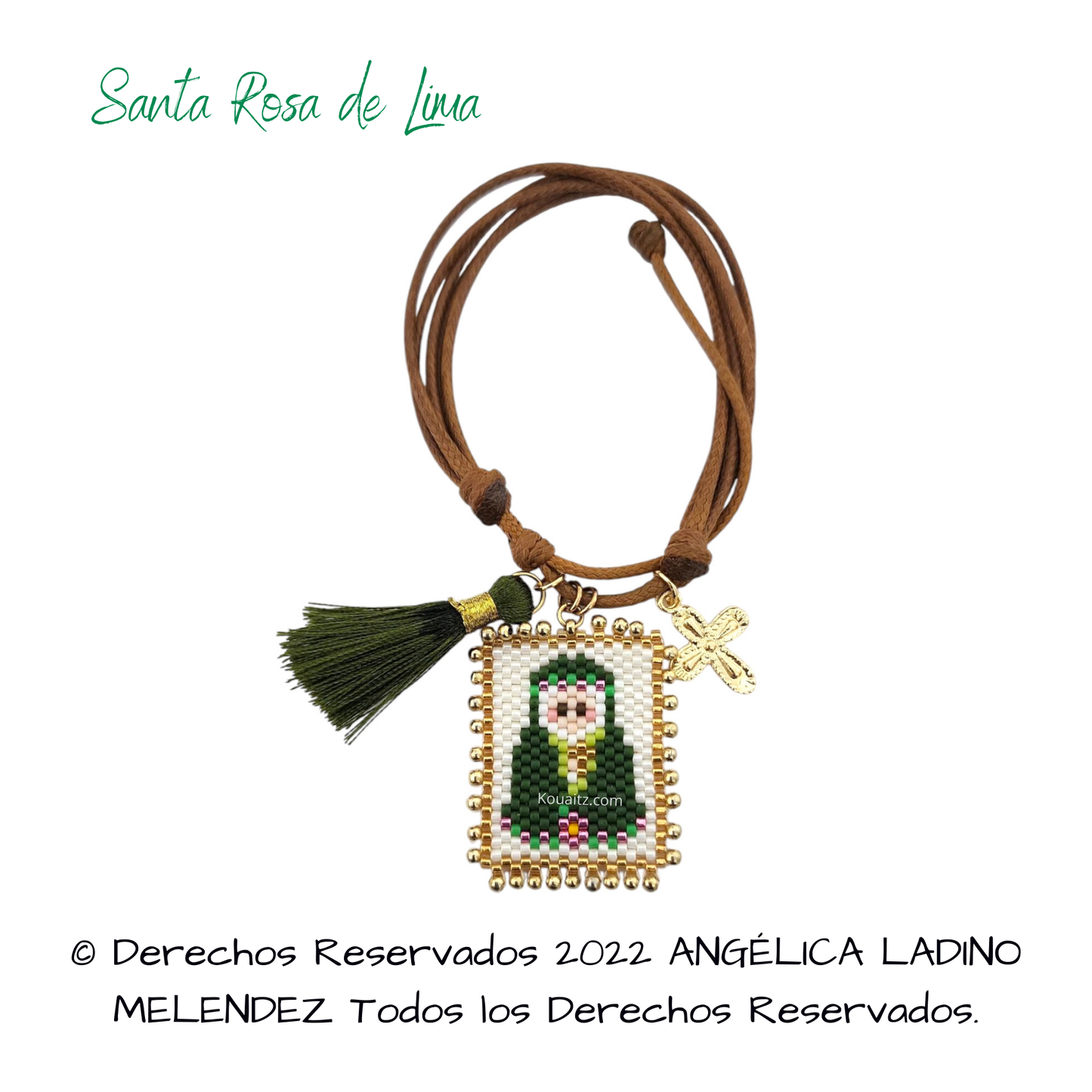 Santa Rosa de Lima Pulsera o Collar