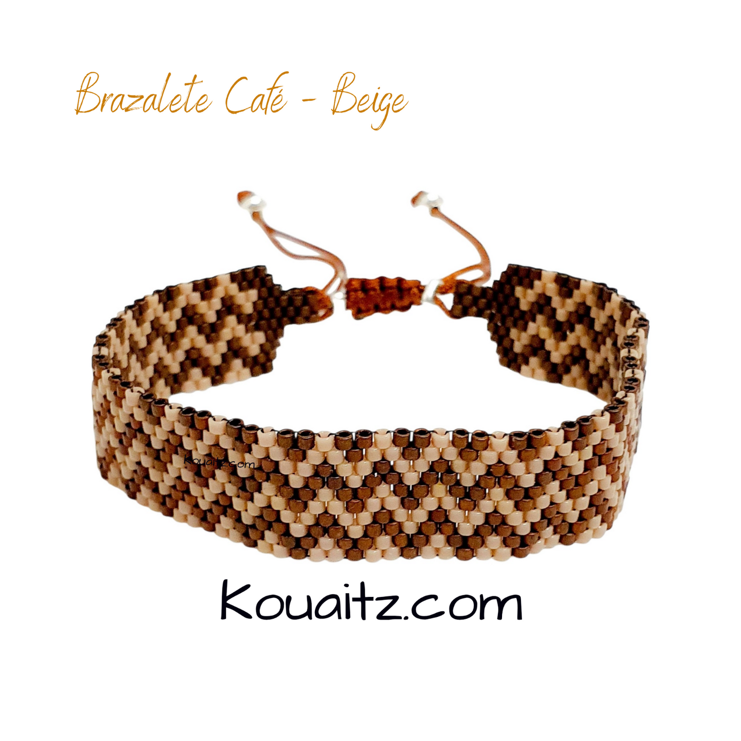 Brazalete Zig Zag Miyuki Diferentes Colores