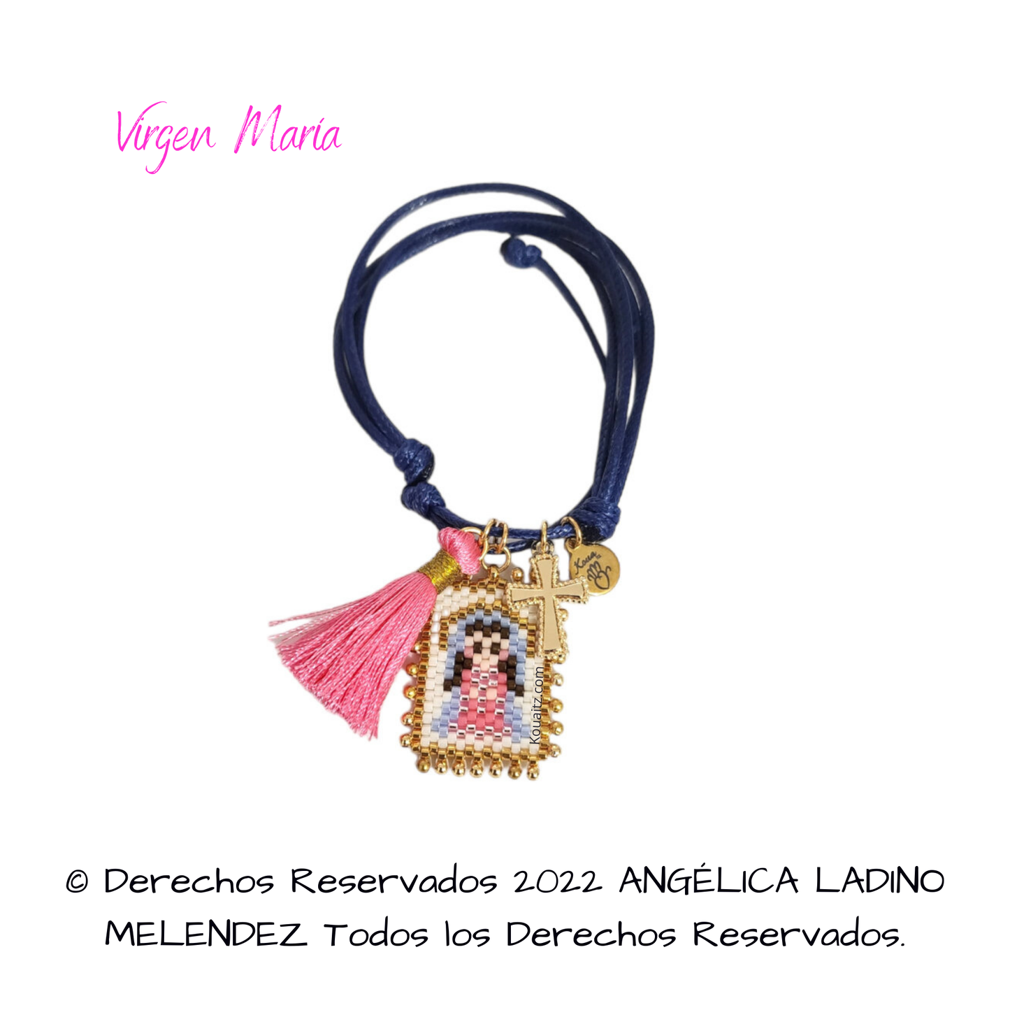 Virgen María Pulsera o Collar