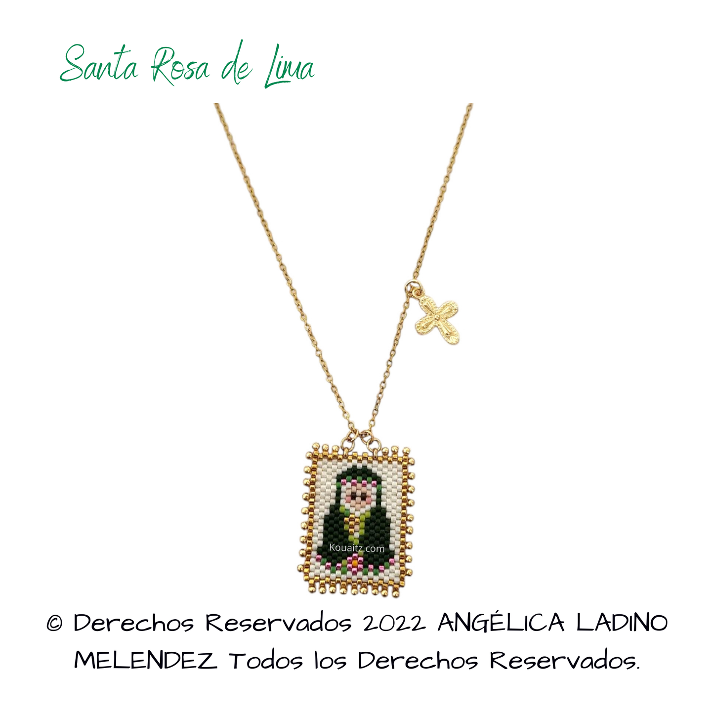 Santa Rosa de Lima Pulsera o Collar