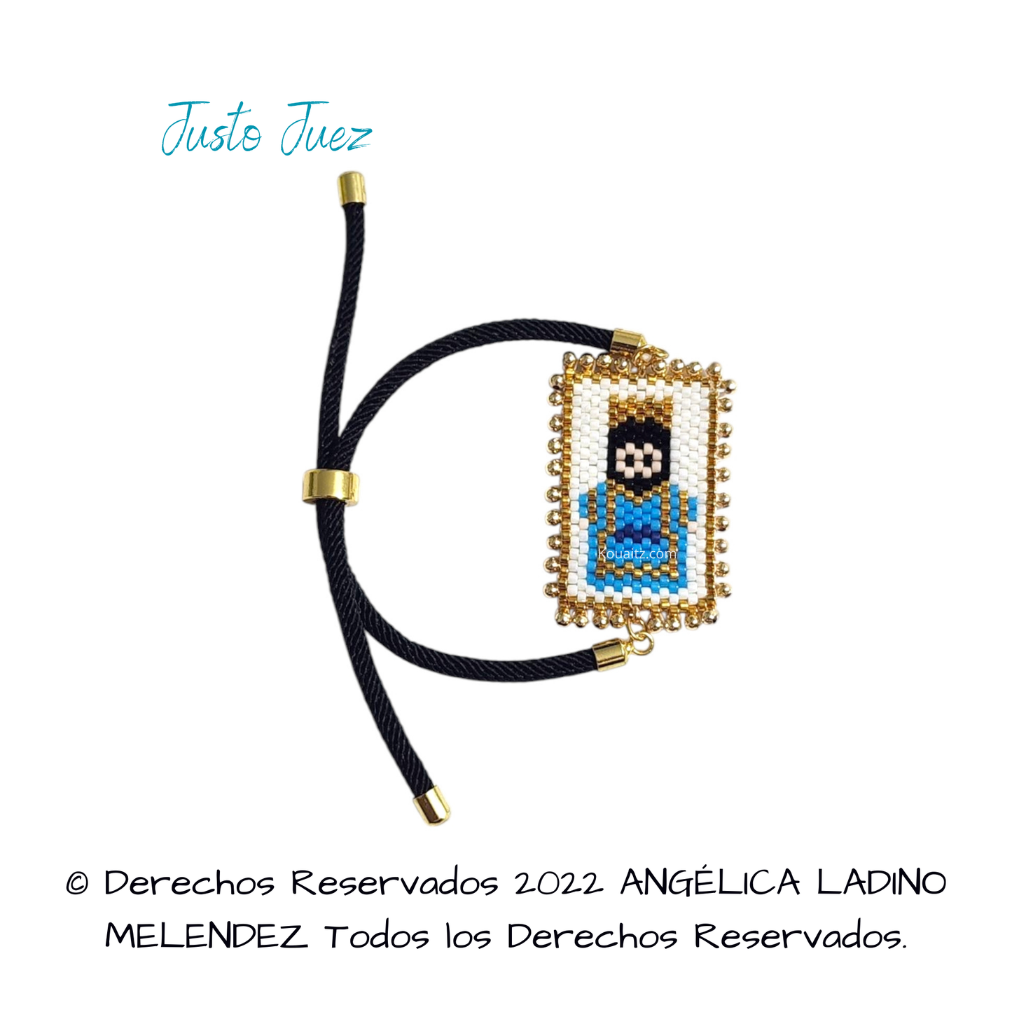 Justo Juez Pulsera, Llavero, Collar o Kit