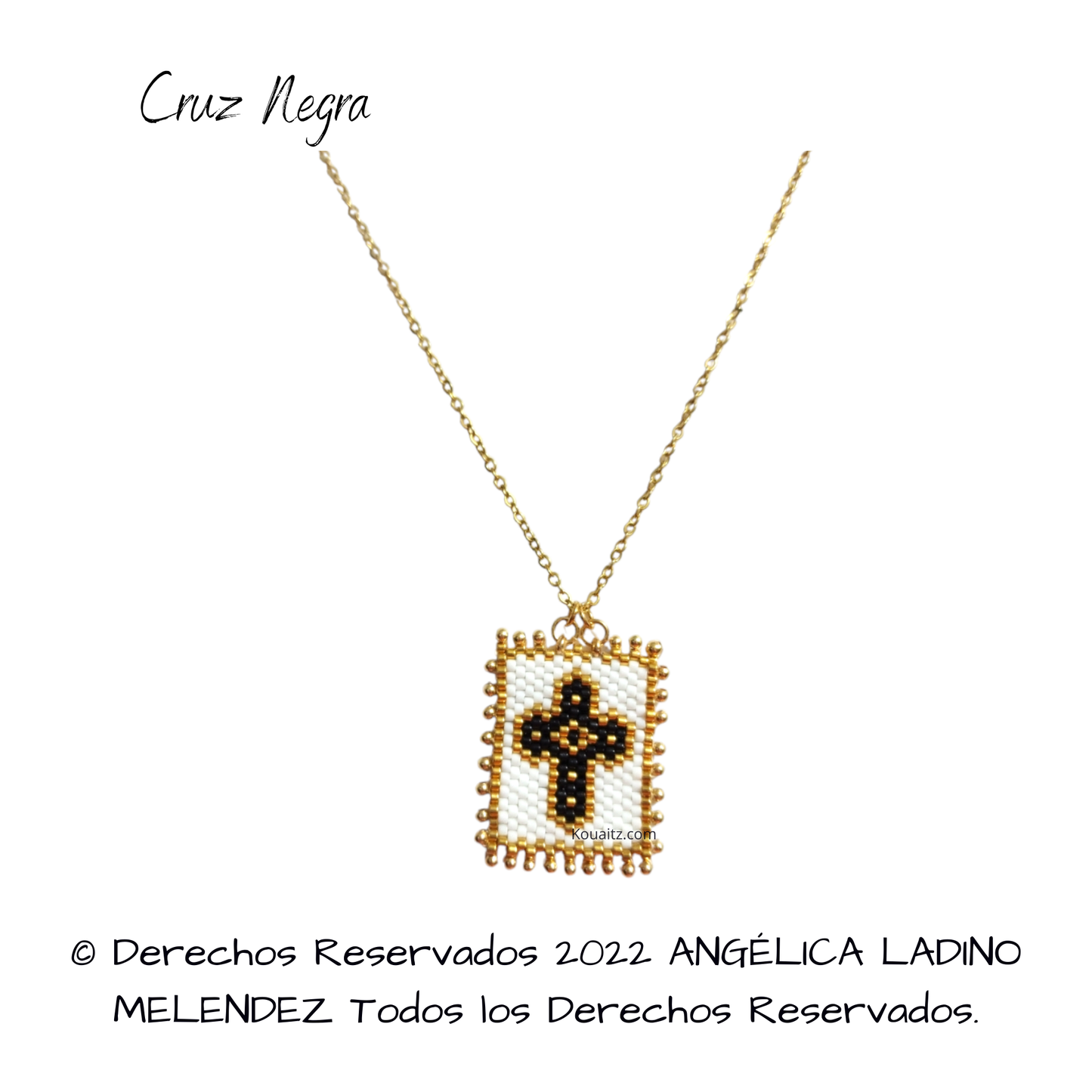 Cruz Varios Colores Pulsera, Llavero, Collar o Kit