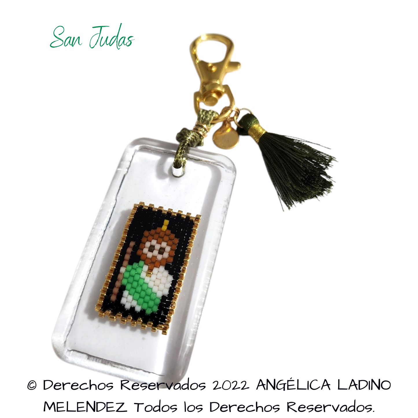 San Judas Tadeo Pulsera, Collar o Llavero