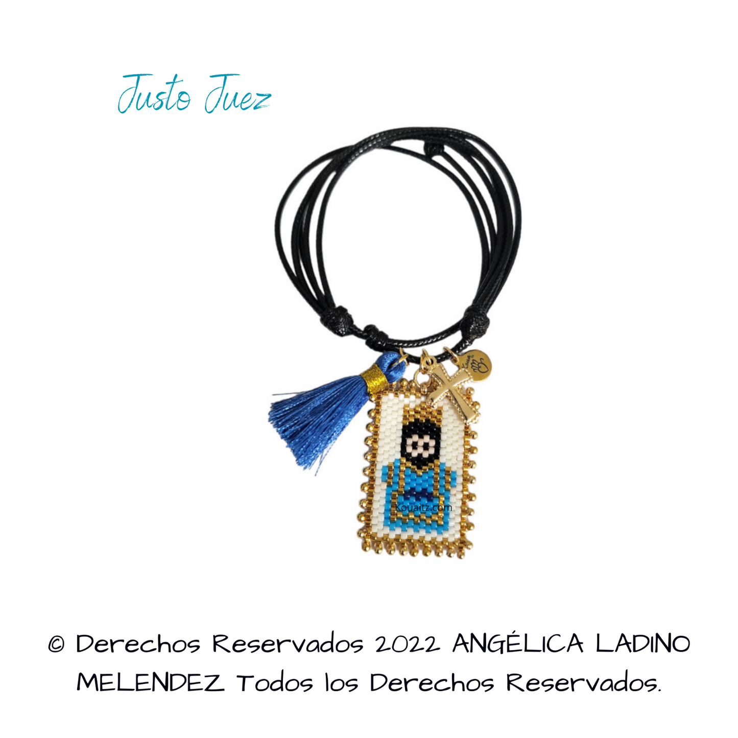 Justo Juez Pulsera, Llavero, Collar o Kit
