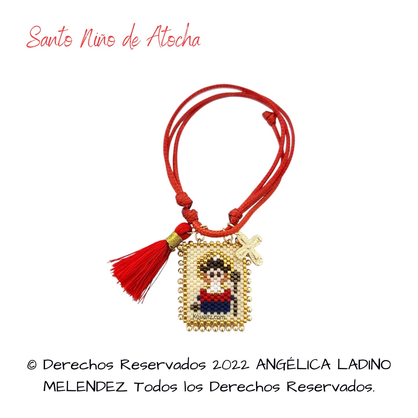 Santo Niño de Atocha Pulsera, Collar o llavero