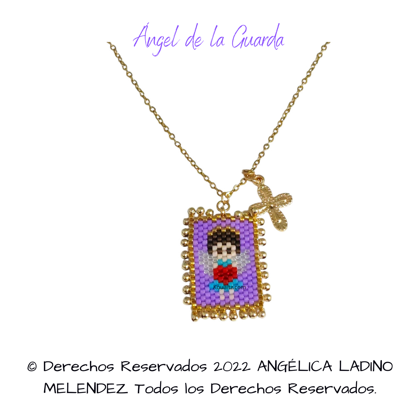 Ángel de la Guarda Pulsera, Llavero, Collar o Kit