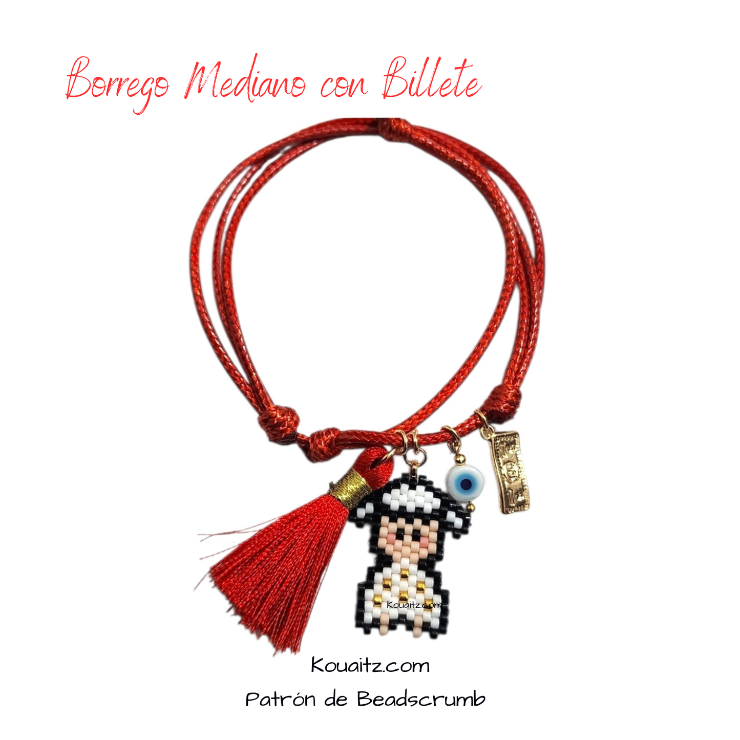 🐑 Pulsera Borreguito de la Abundancia Mediano – Koua Itz
