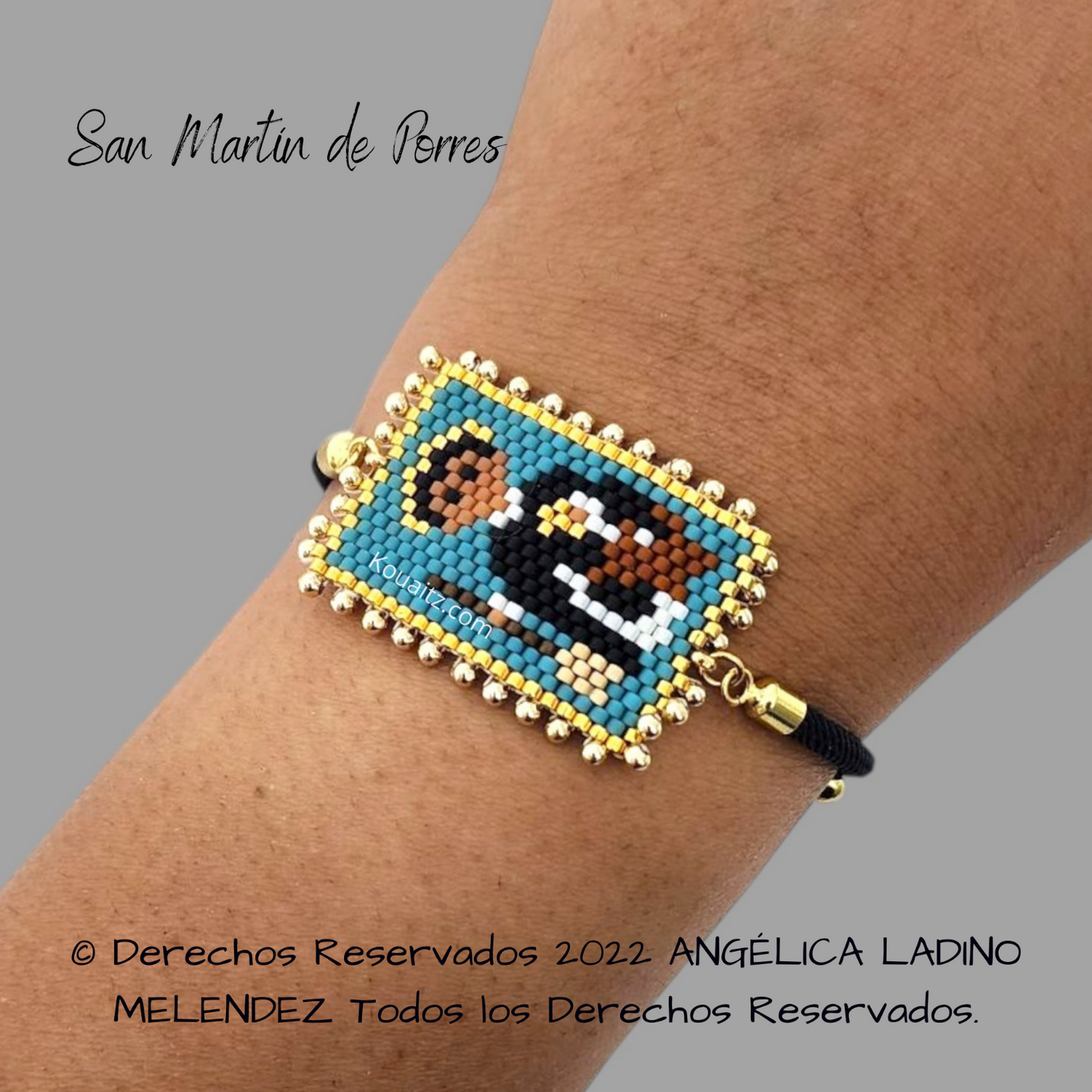 San Martín de Porres Pulsera o Collar