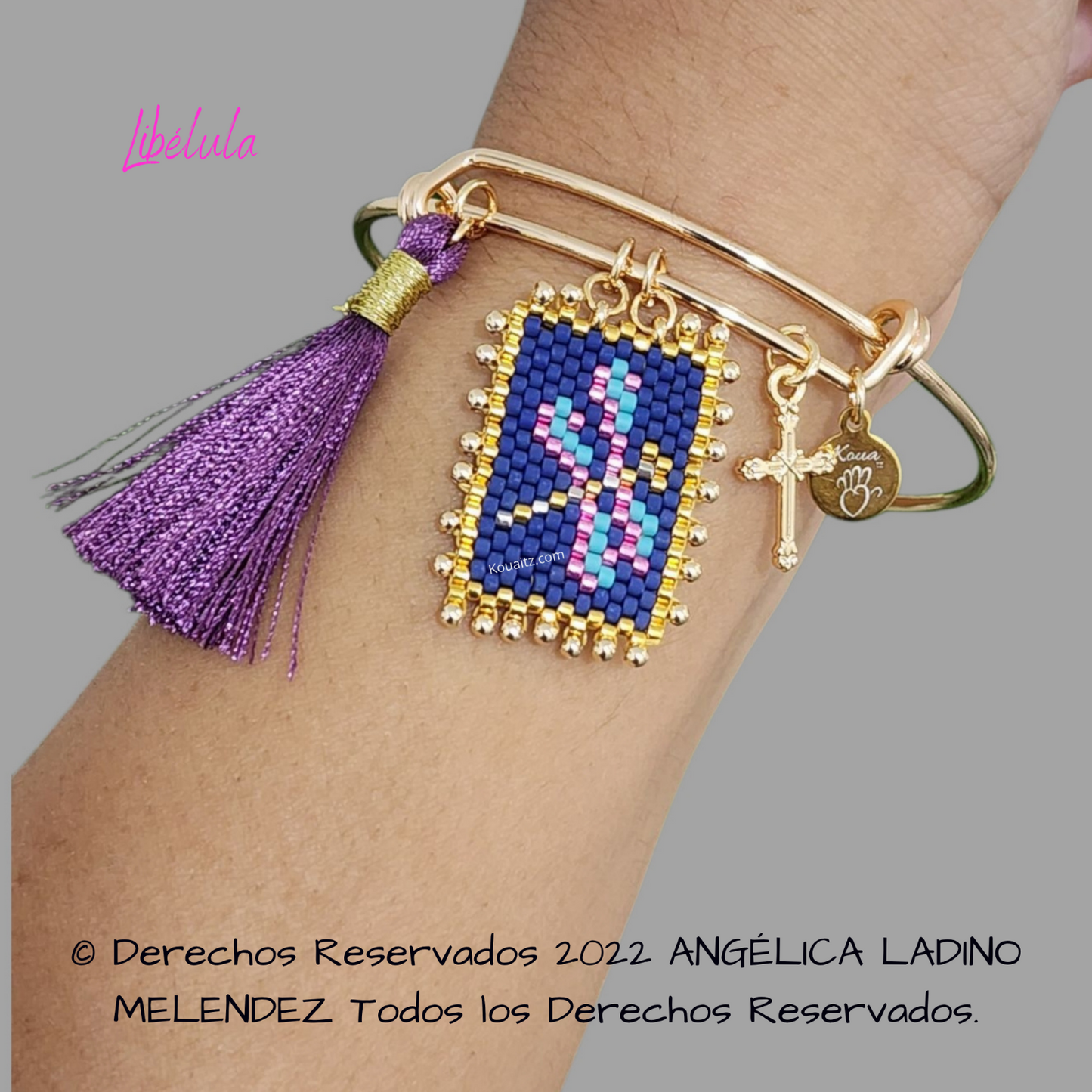 Kit Libélula Pulsera, collar y llavero