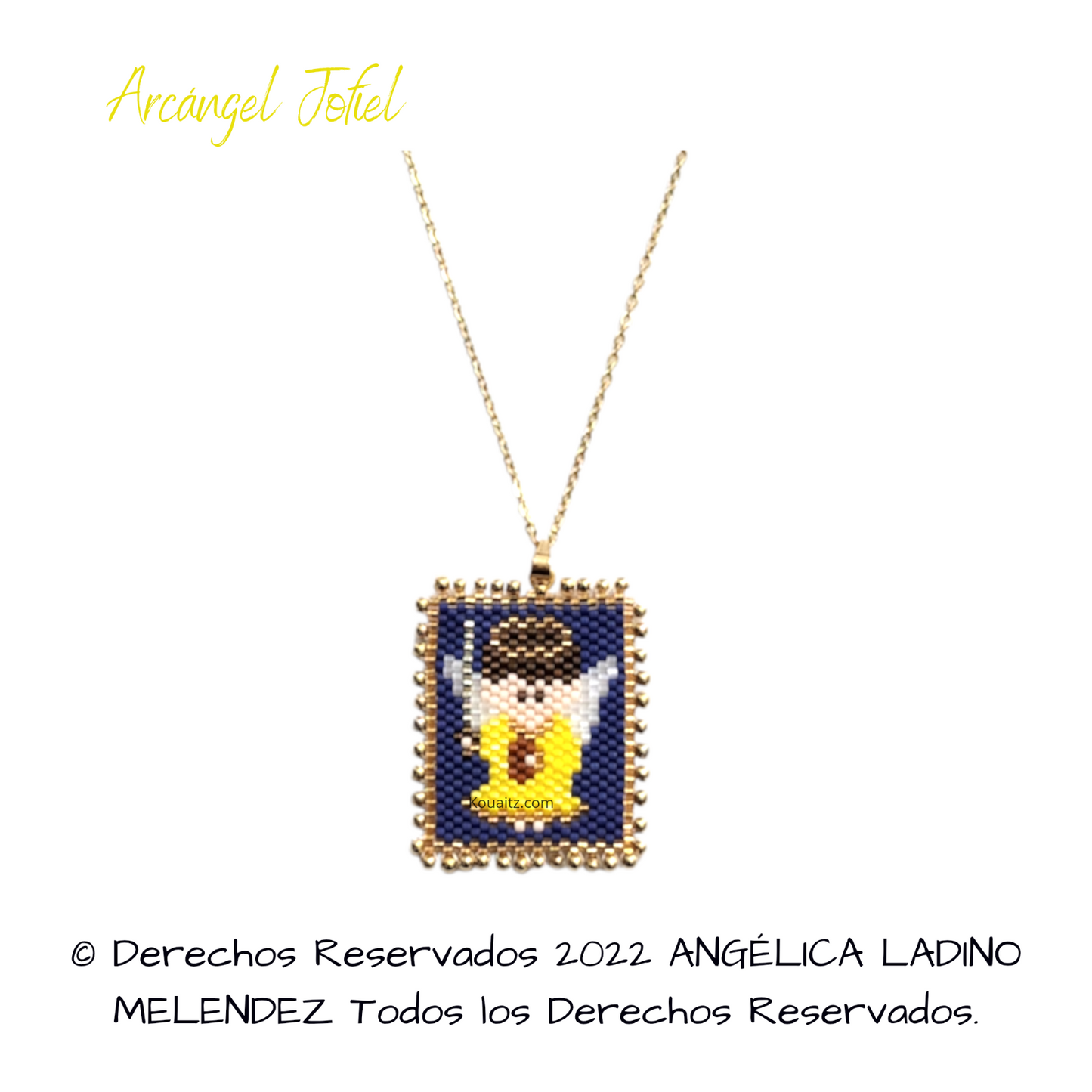 Jofiel Arcángel Pulsera, Llavero, Collar o Kit