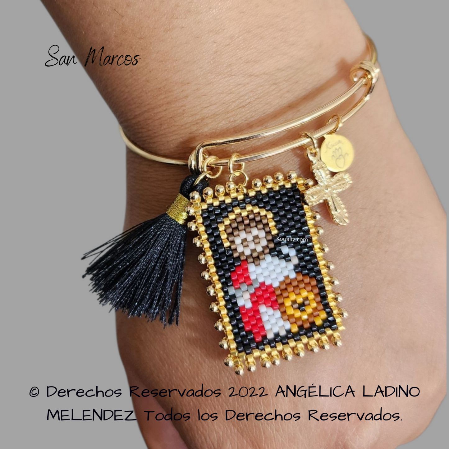 San Marcos Pulsera, Collar o Llavero