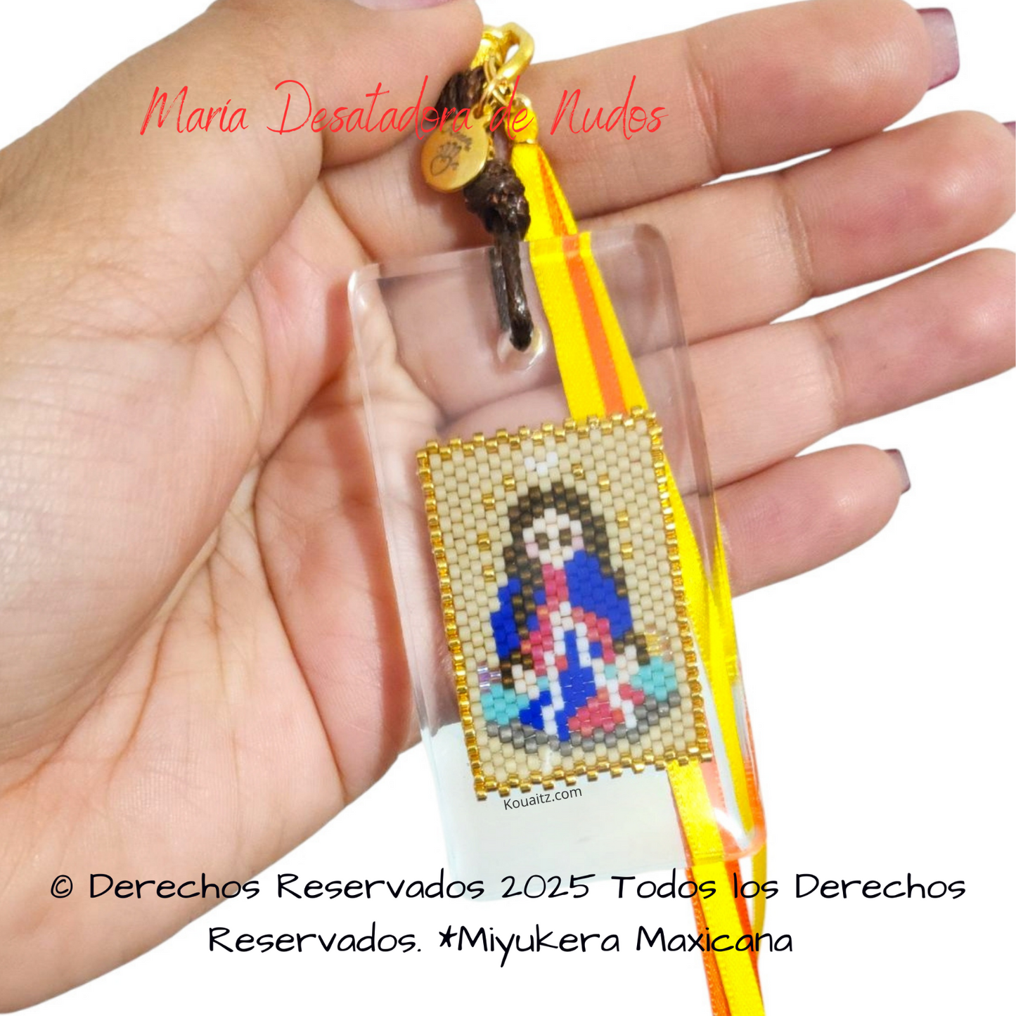 Virgen María Desatadora de Nudos Pulsera o Collar
