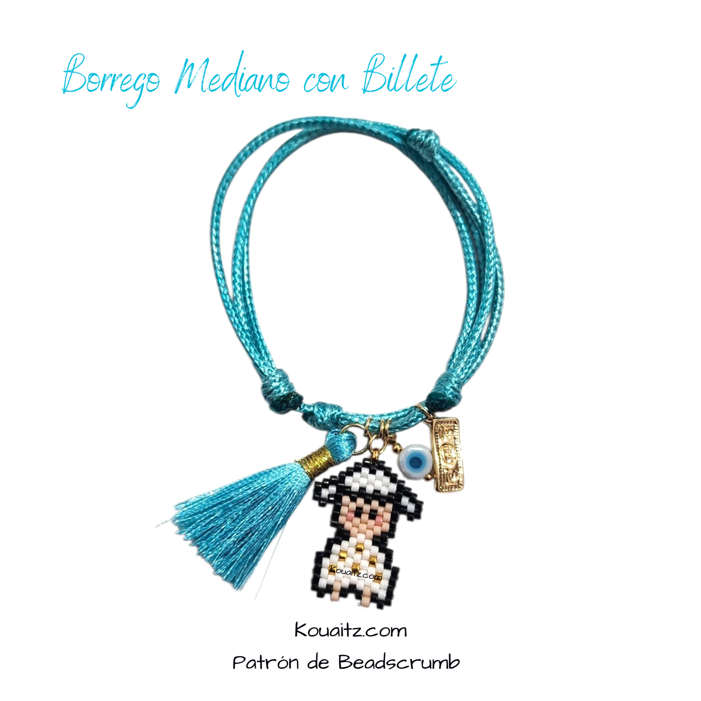 🐑 Pulsera Borreguito de la Abundancia Mediano – Koua Itz