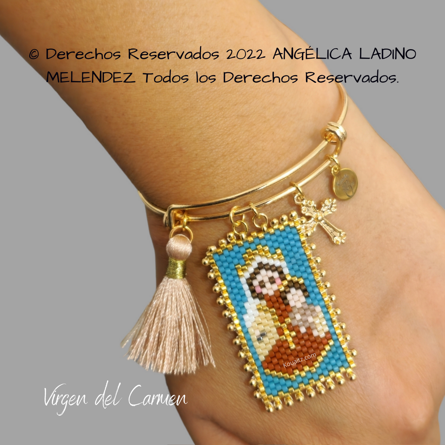 Virgen del Carmen Pulsera o Collar