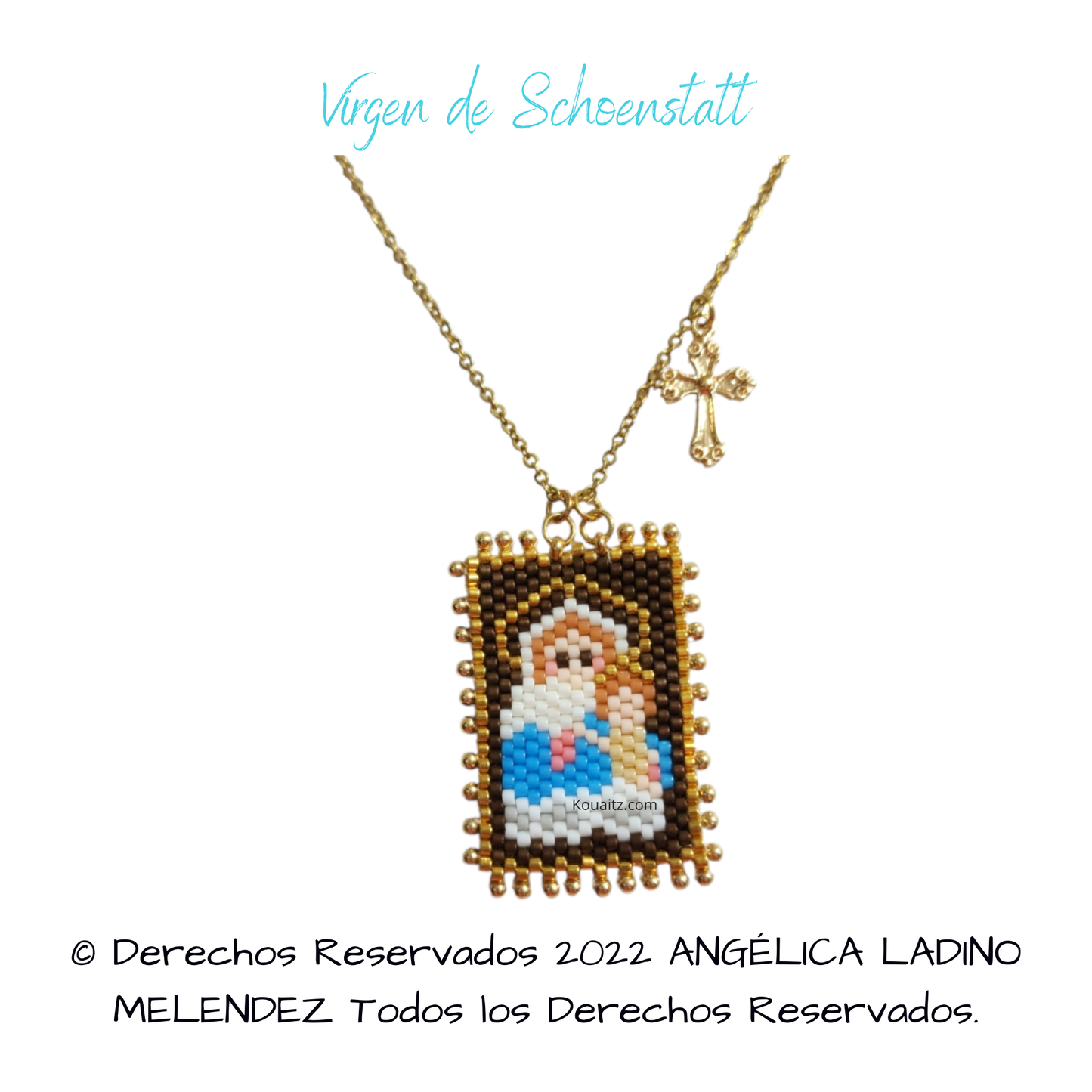 Virgen de Schoenstatt Pulsera o Collar