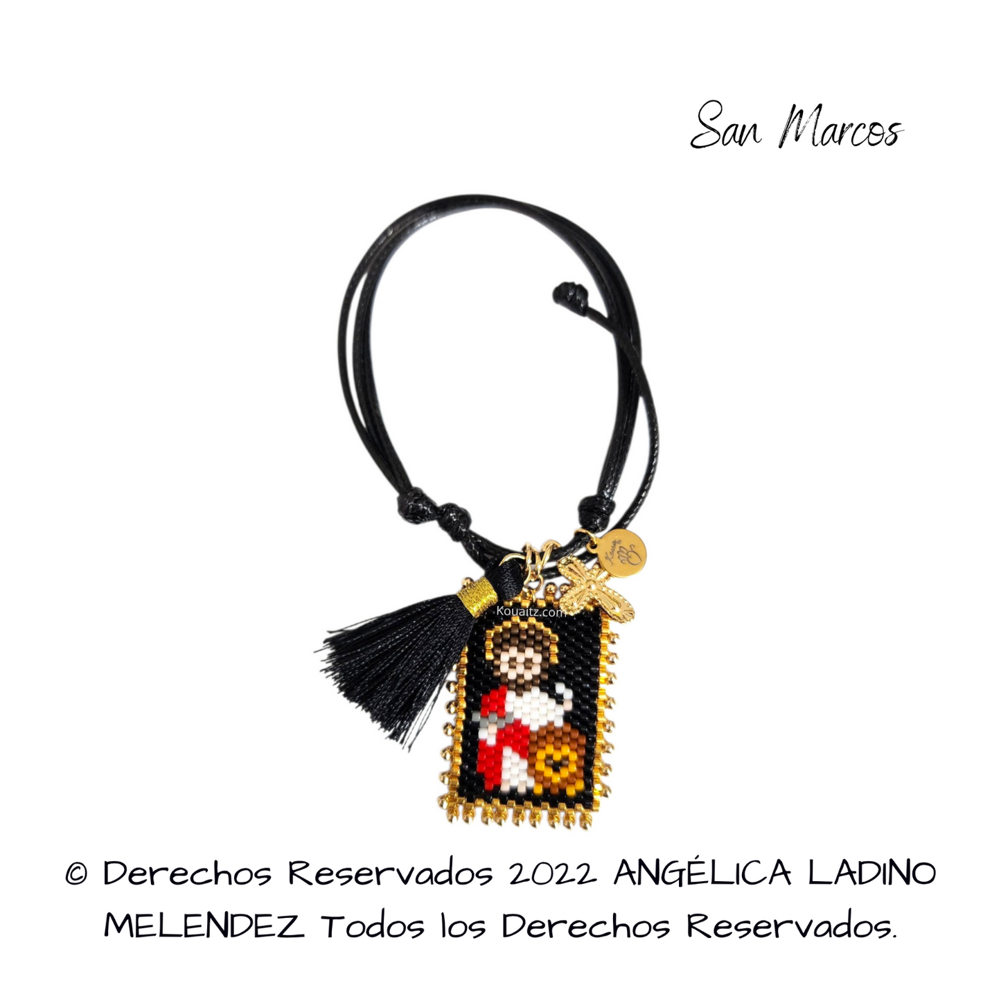 San Marcos Pulsera, Collar o Llavero