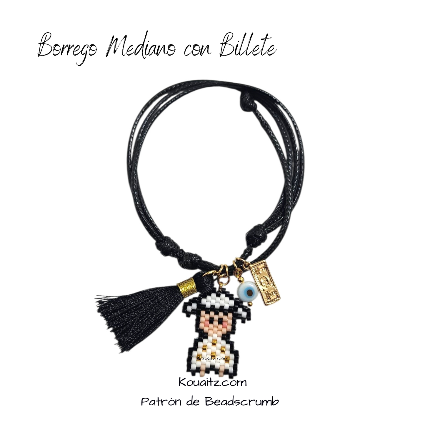 🐑 Pulsera Borreguito de la Abundancia Mediano – Koua Itz