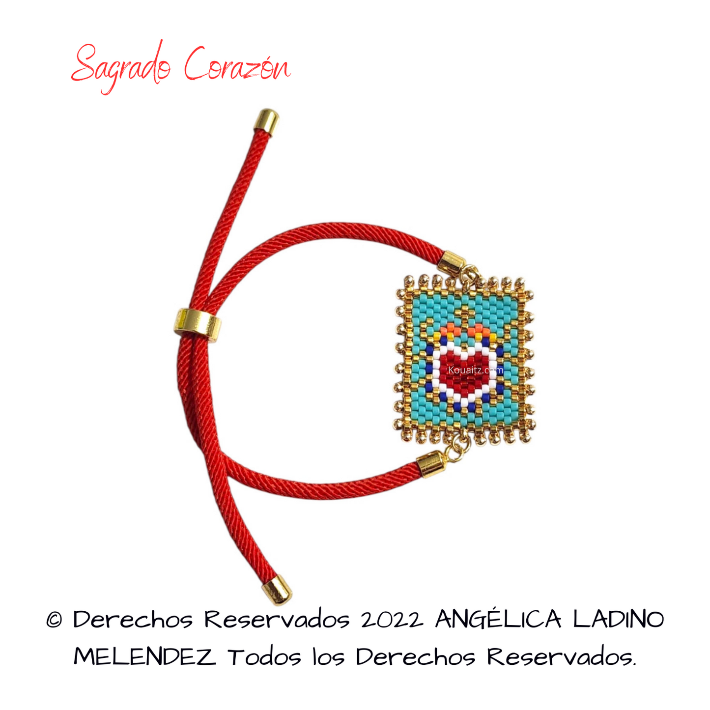 Sagrado Corazón Pulsera o Collar
