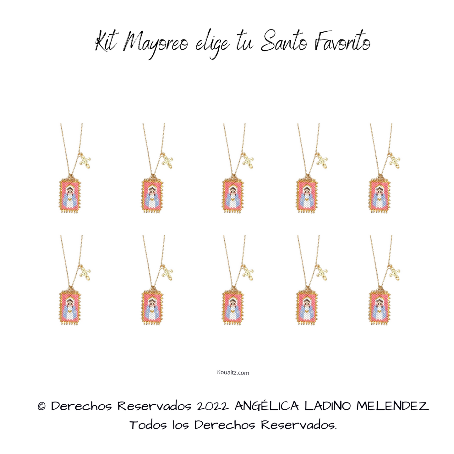 Kit Mayoreo Collar Santos