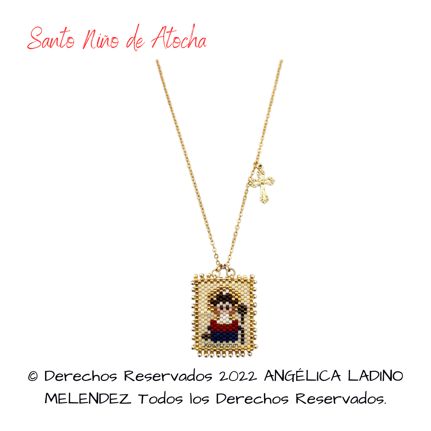 Santo Niño de Atocha Pulsera, Collar o llavero