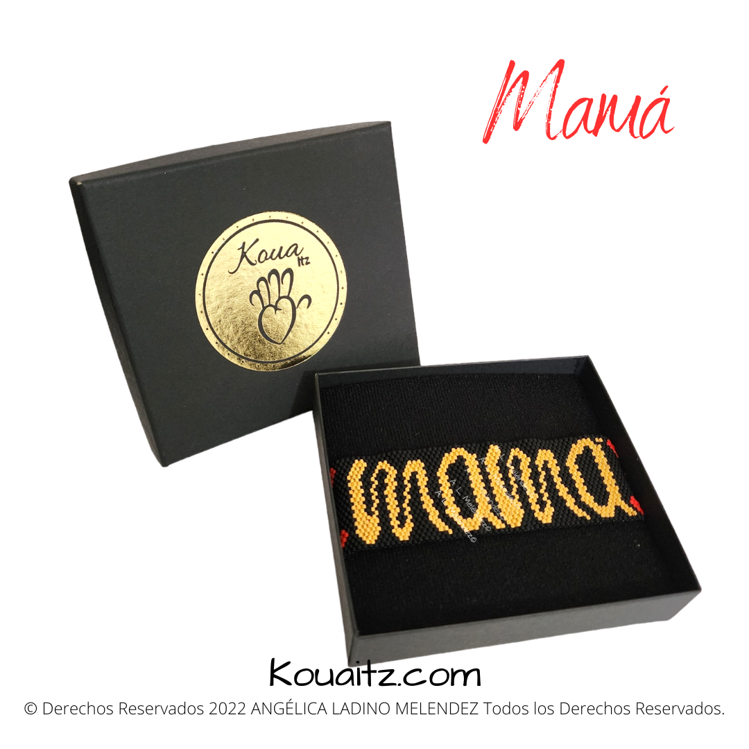 Brazalete Miyuki Regalo original mamá Dia de las madres