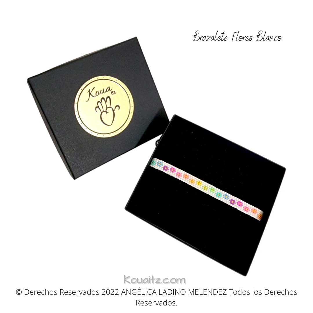 Brazalete de Flores Delgado