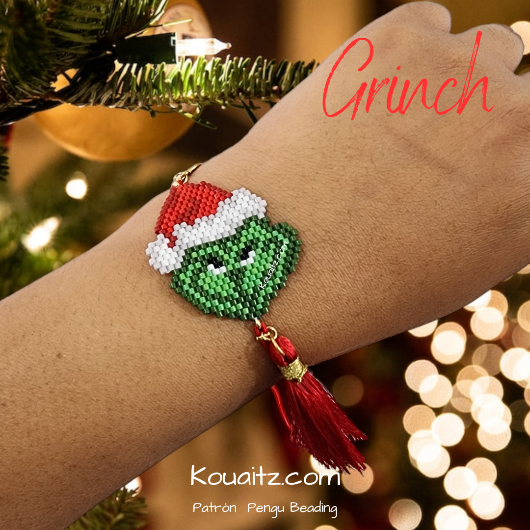 Pulsera Miyuki Grinch Regalo Navidad original