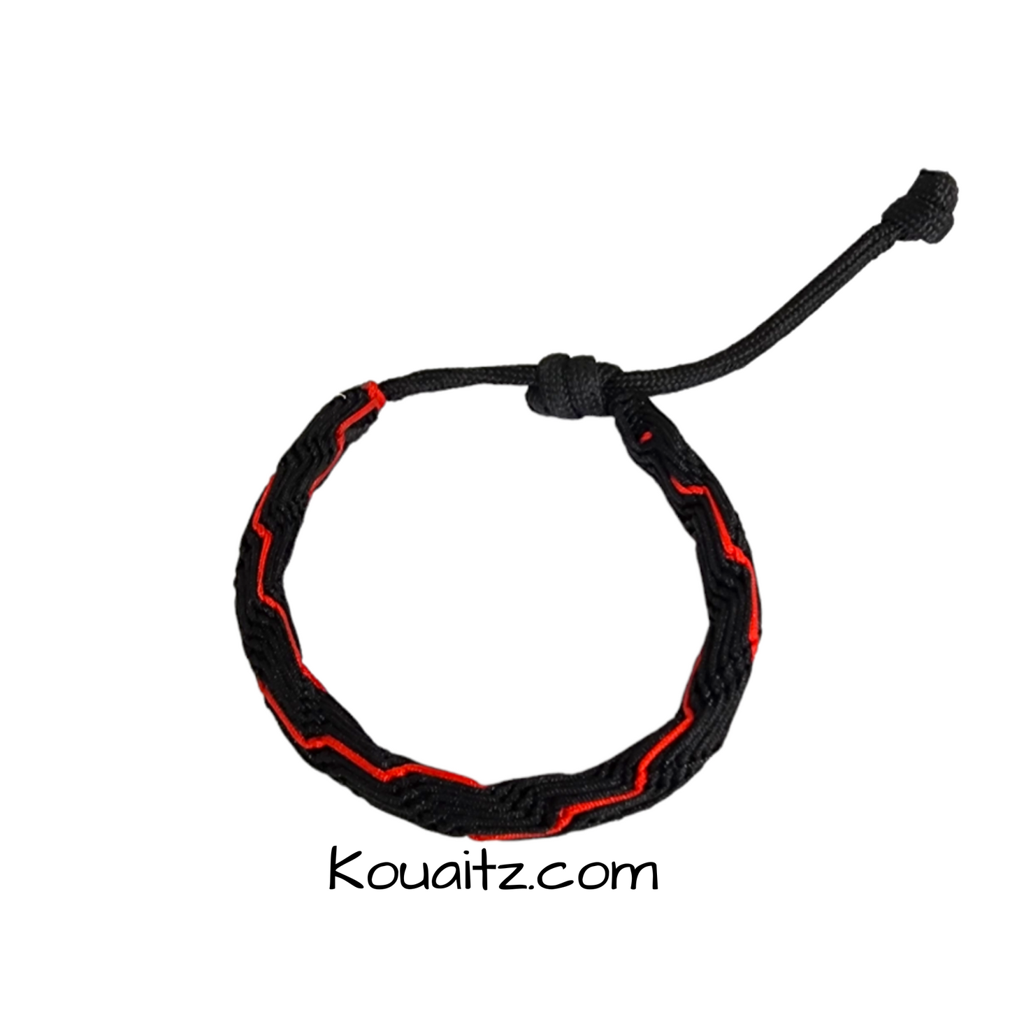 Pulsera Tejida Negra