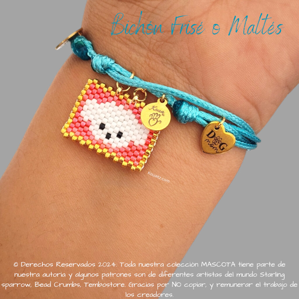 Bichón Frise o Maltés Pulsera