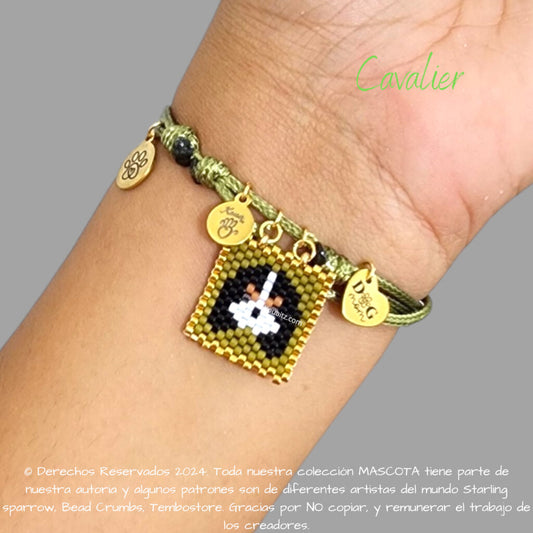 Cavalier Pulsera, Llavero, Collar o Kit