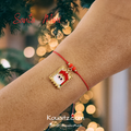 Pulsera Navideña Santa Mini 💫 Diseño de Autor Koua Itz